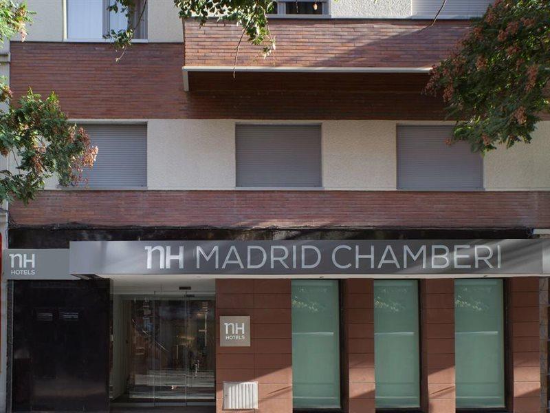 NH Madrid Chamberí Hotel Exterior foto
